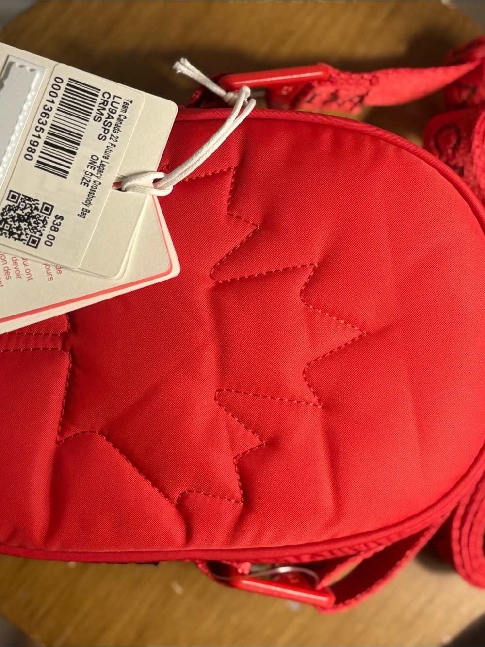 lululemon athletica Red Quilted Mini Crossbody Bag - Picture 2 of 6